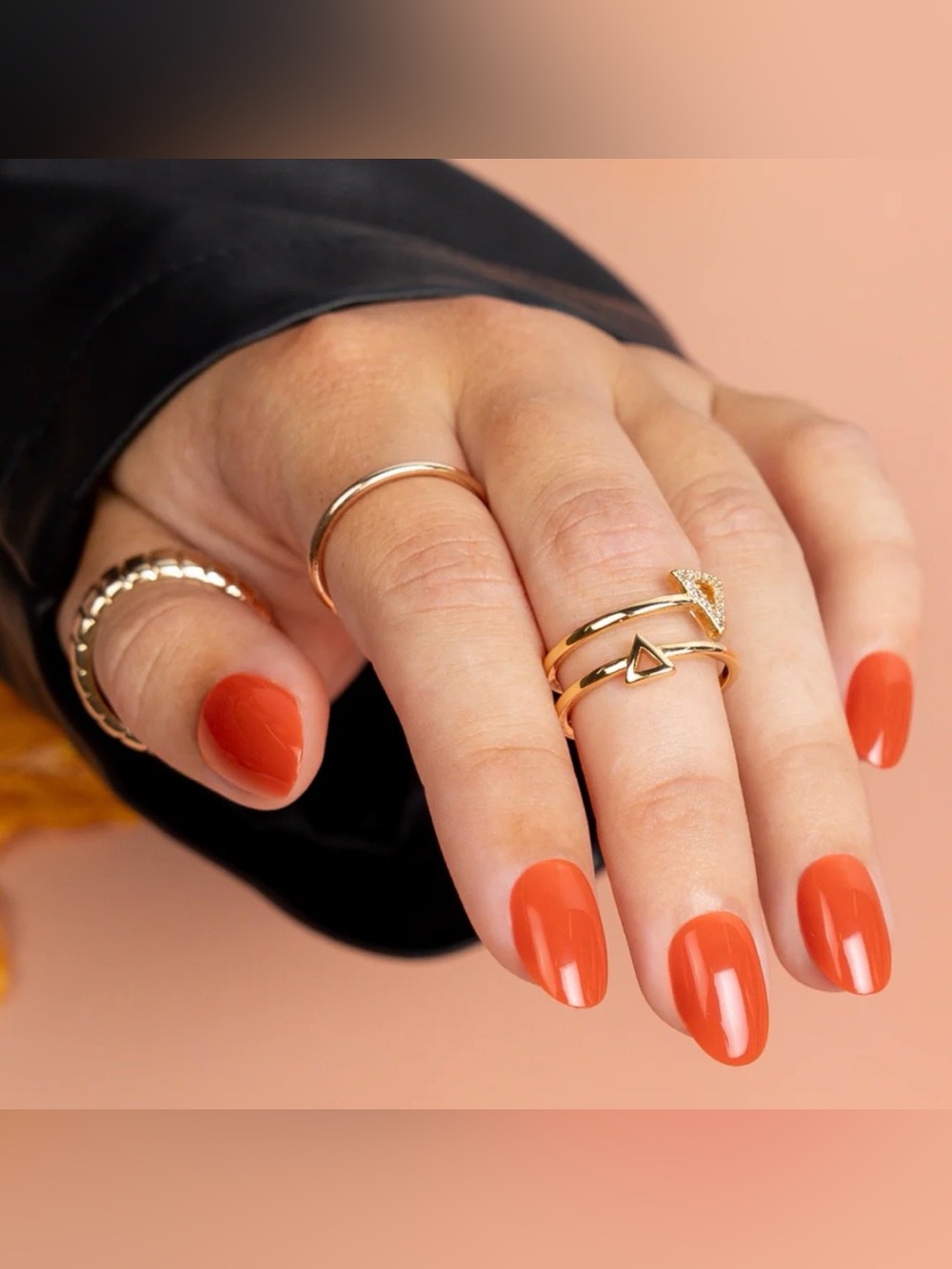 NEW Red Aspen nails